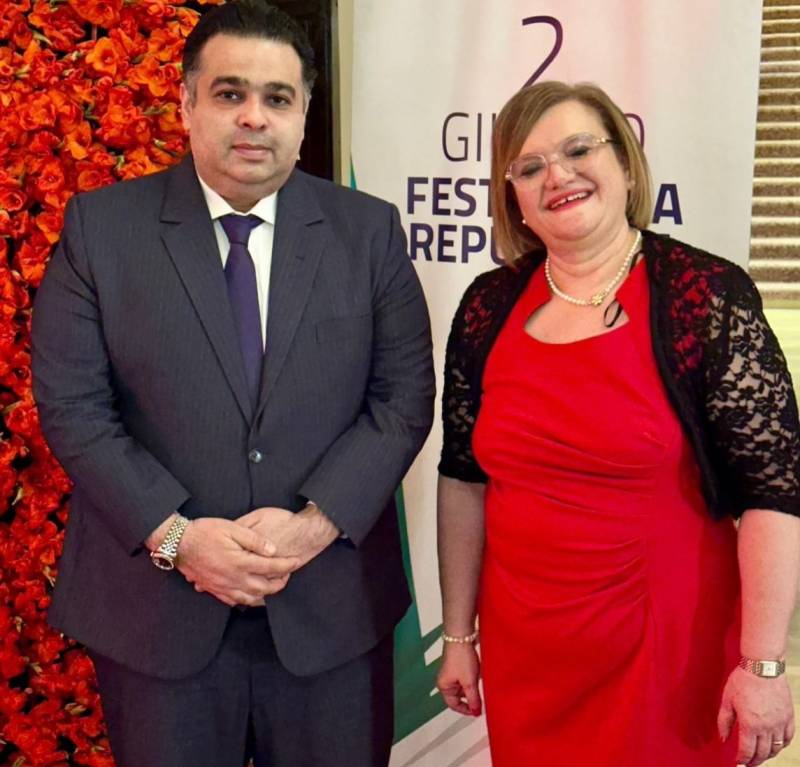 Fahd Haroon joins Italy's national day celebrations