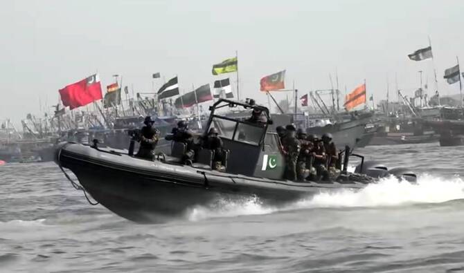 Pakistan Navy conducts major exercise to counter asymmetric threats to maritime infrastructure