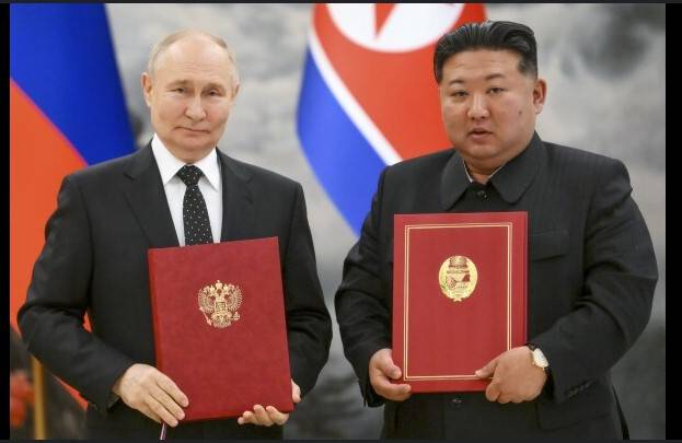 North Korea says military ties with Russia to ensure 'peace'