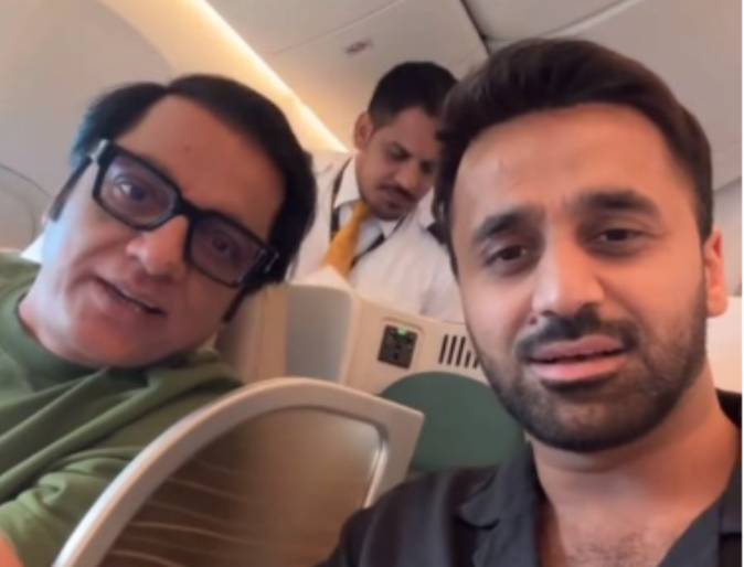Waseem Badami and Nabeel Zafar depart for Hajj together