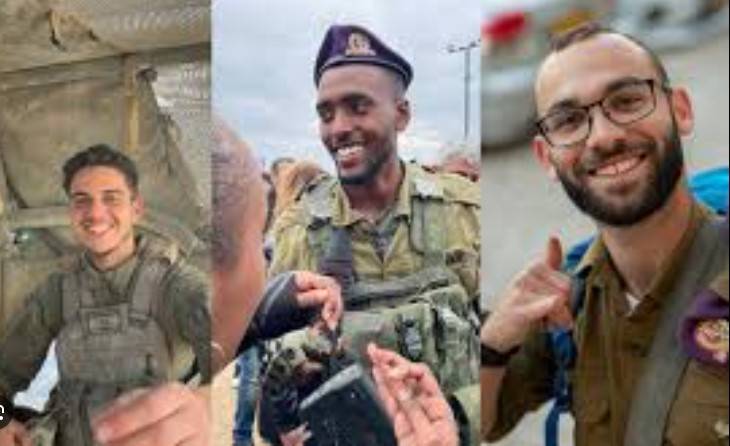 Three Israeli soldiers killed in northern Gaza