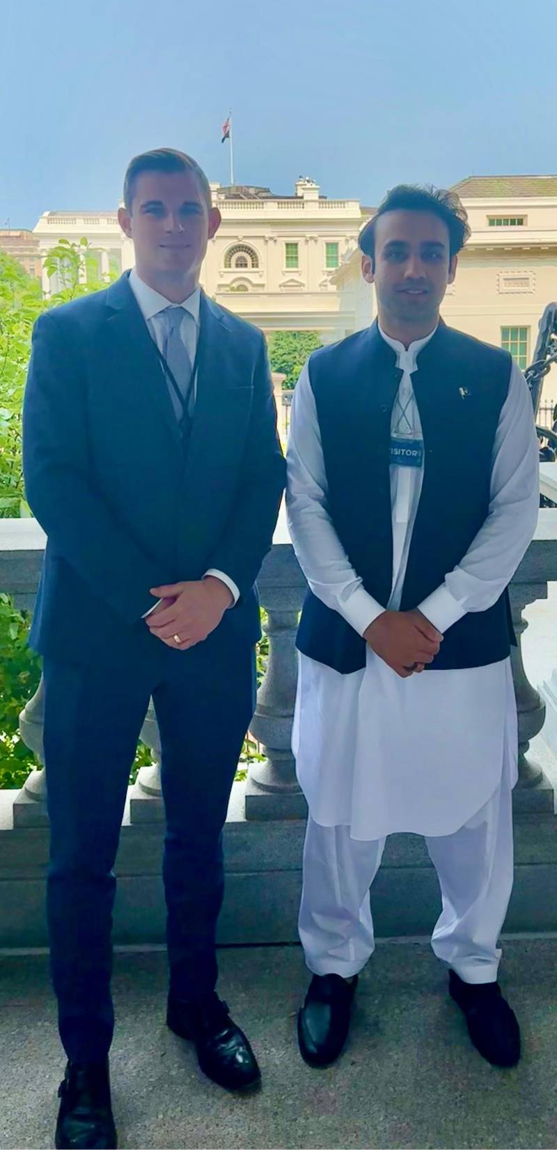 Advisor to PM Bilal Bin Saqib visits White House for crypto talks