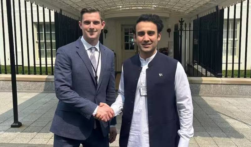 Minister Bilal bin Saqib meets Trump Council boss to discuss digital assets 