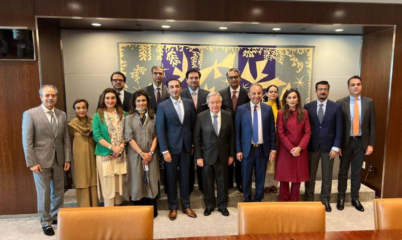 Bilawal-led delegation meets UN chief to advance peace, stability in Asia