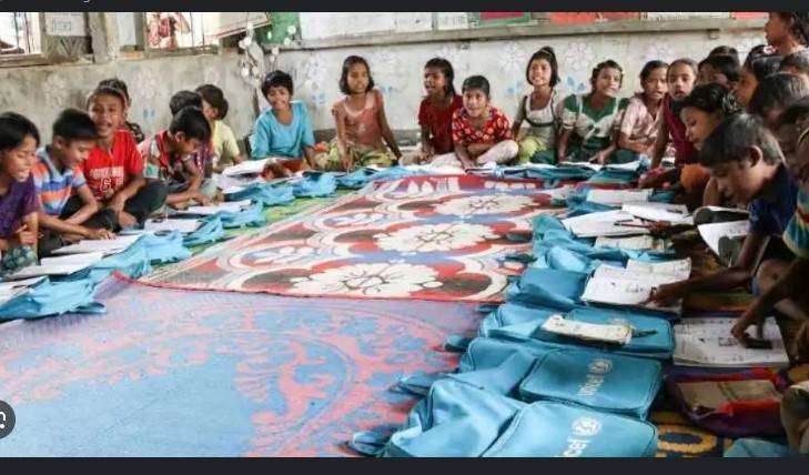 Refugee camp schools at risk in Bangladesh in aid crisis