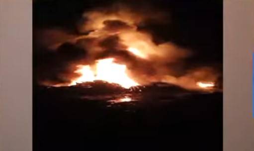 Goods worth millions gutted in Manga Mandi factory fire 