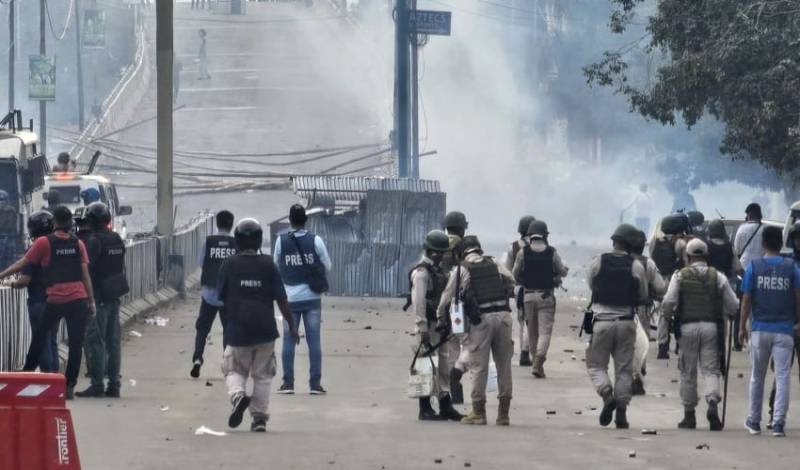 Curfew and internet ban imposed in Manipur India after fresh violence over arrests
