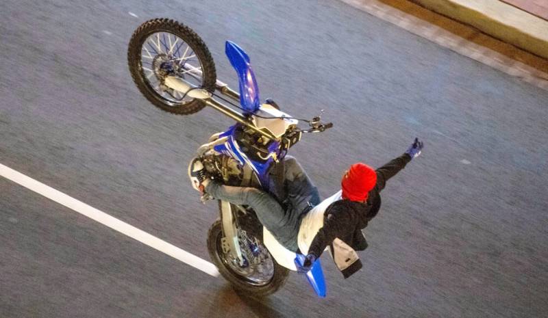 Teen killed as bikes crash during deadly one-wheeling stunt 