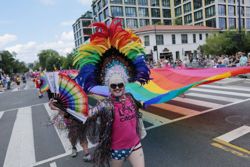 WorldPride March in Washington thumbs nose at Trump