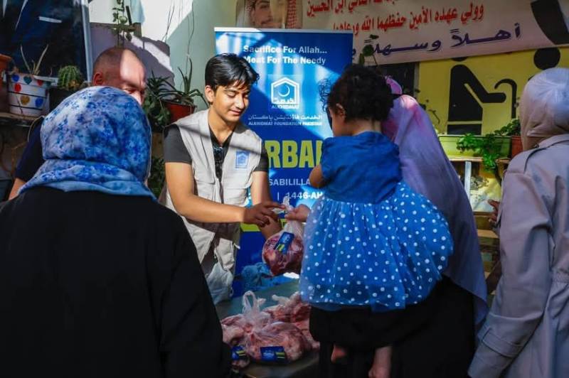 Alkhidmat Foundation sacrifices 2,915 animals for Palestinian Refugees in Egypt, Jordan, Lebanon, Al Quds, and West Bank