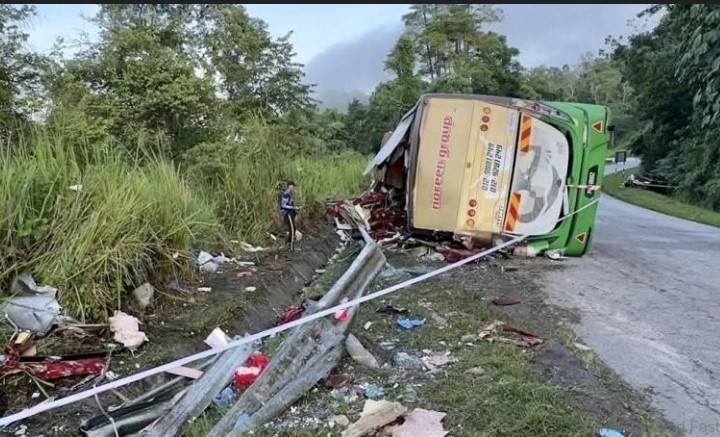 15 dead in Malaysia bus accident