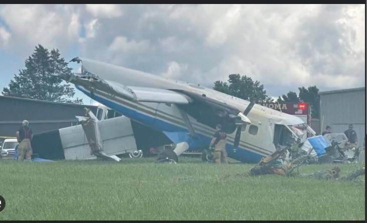 No deaths as plane with 20 aboard crashes in Tennessee
