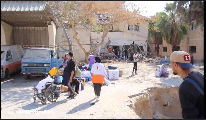 Gaza's Al-Amal hospital 'virtually out of service': WHO