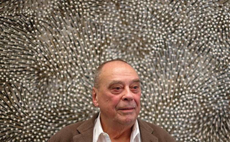 German artist who 'painted with nails', Guenther Uecker, dead at 95