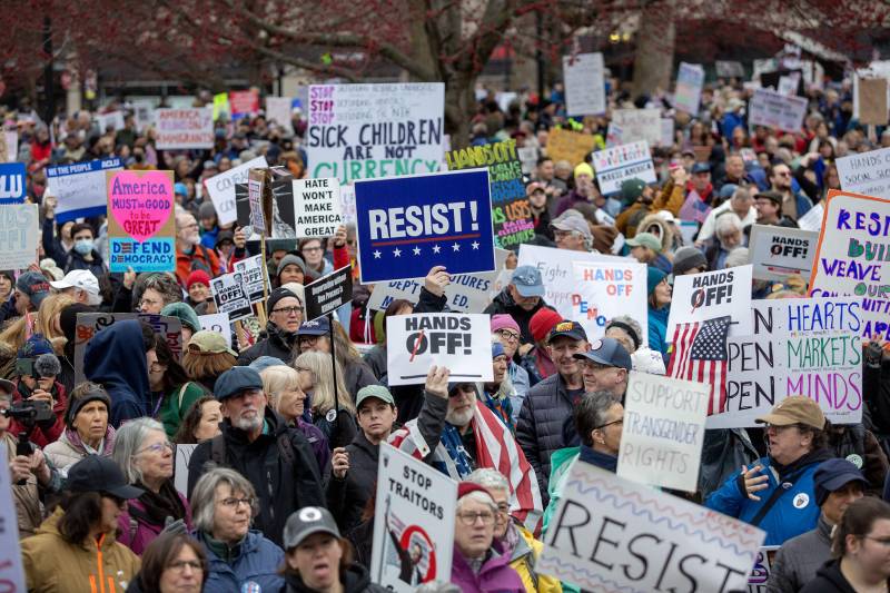 Protests spread across US despite Trump threats