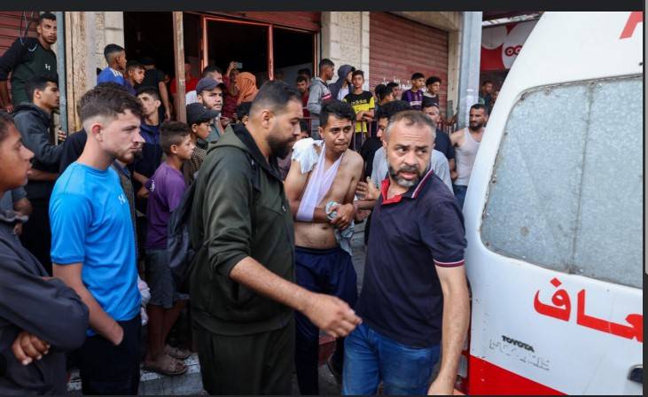 Gaza rescuers say Israel fire near aid centre kills 31