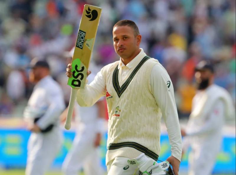 Usman Khawaja joins Gill and Elgar on the unwanted list of most ducks in WTC history