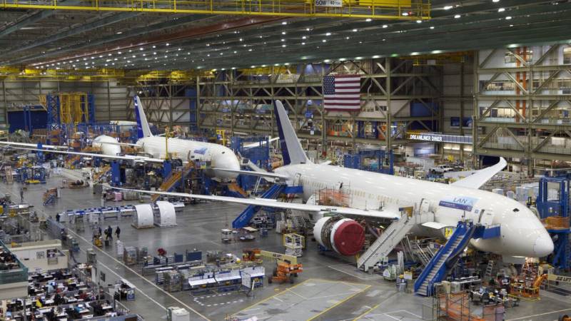 787 Dreamliner is Boeing's flagship long-distance plane