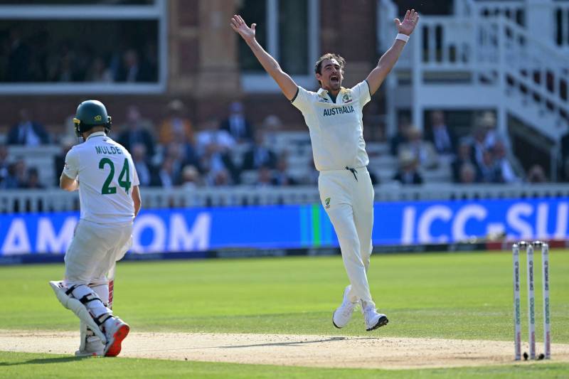 Starc strikes as Australia fight back in WTC final against South Africa