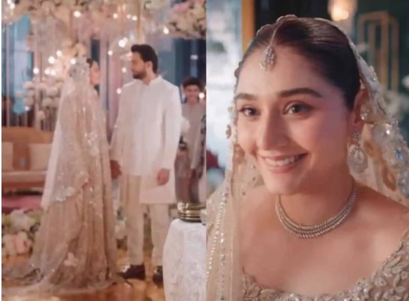 Durefishan Saleem and Bilal Abbas tying the knot!
