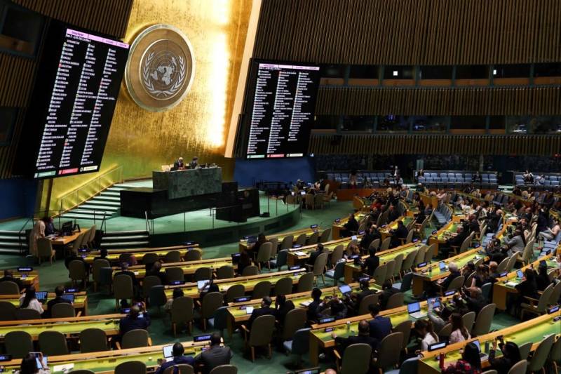 UN General Assembly calls for Gaza ceasefire, pressure on Israel