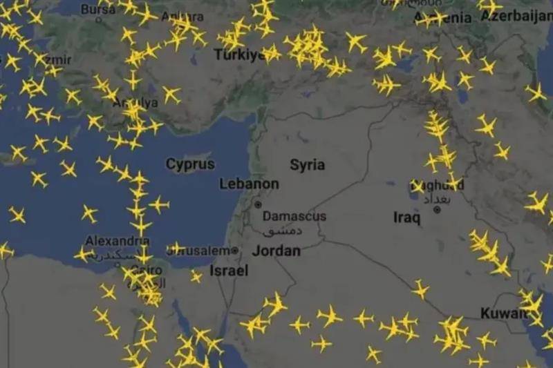 Airlines halt many Middle East flights after Israel hits Iran