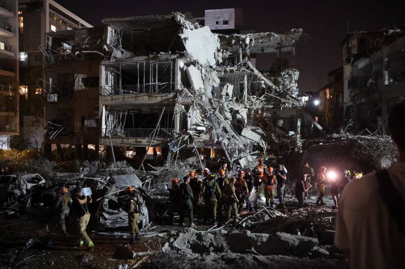 Iranian forces unleash fresh missile blitz on Israel 