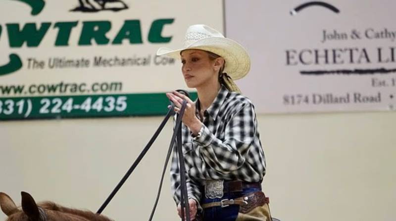 Bella Hadid shows cowboy skills alongside cowboy boyfriend Adan Banuelos