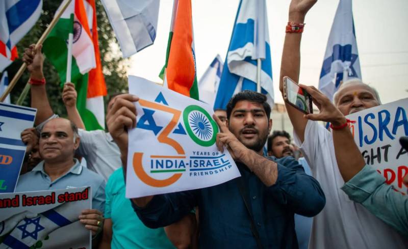 Hindu extremists rally for Israel, expose Modi govt’s anti-Muslim agenda