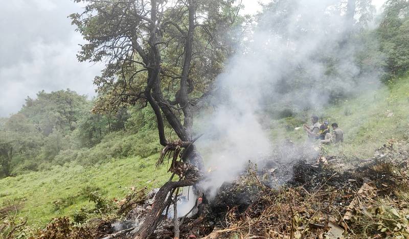 Toddler among seven killed in India chopper crash