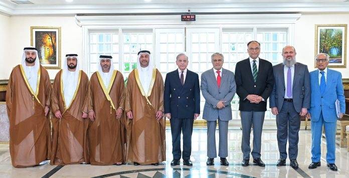 UAE delegation calls on PM Shehbaz