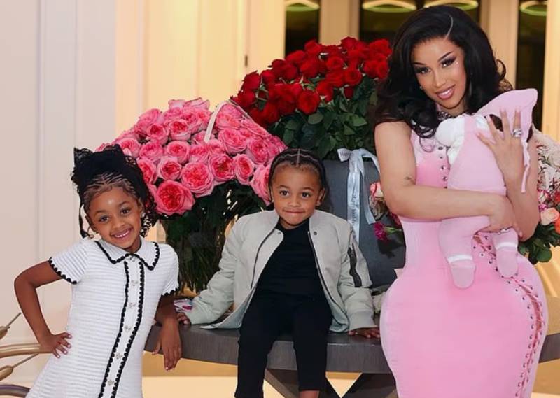 Cardi B shows daughter Blossom in adorable instagram debut