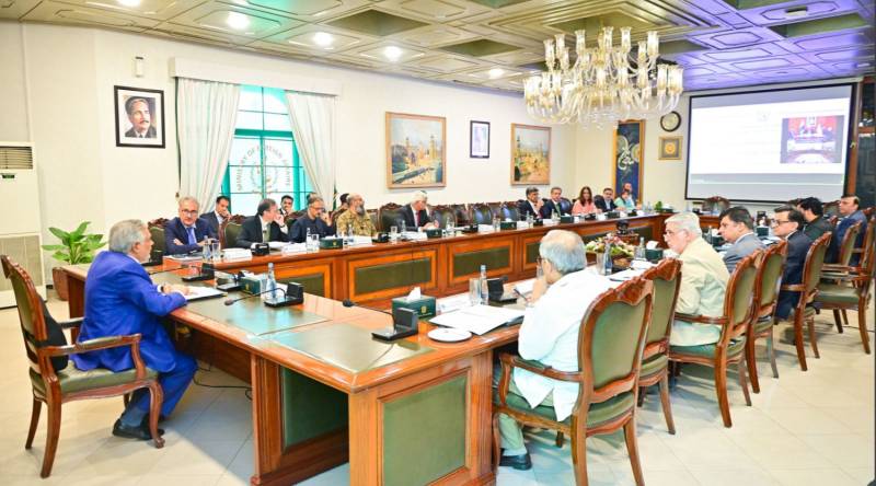 DPM Dar chairs consultative meeting ahead of Pak-UAE Joint Ministerial Commission meeting