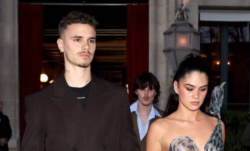 Family feud: Romeo Beckham breaks silence as ex Kim Turnbull denies Brooklyn romance