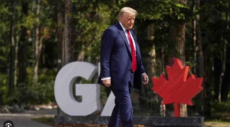 G7 leaders urge Trump to ease off trade war