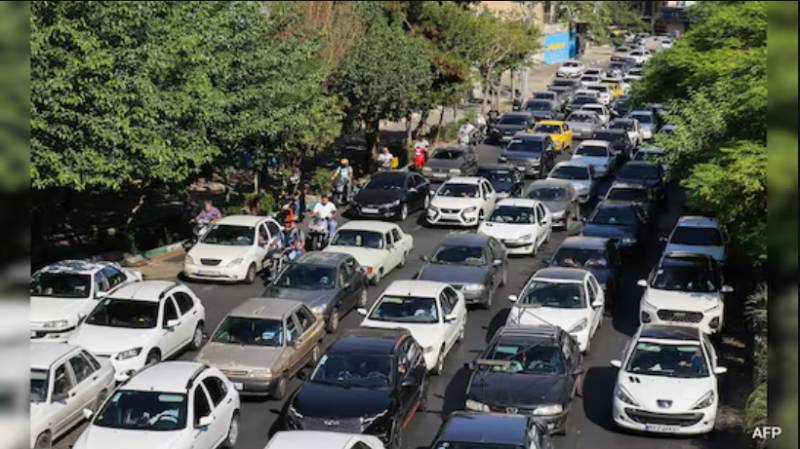 Tehran residents flee Israeli attacks, sparking huge jams: reports