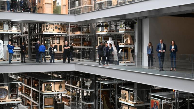 London museum opens vast 'on-demand' storehouse to public