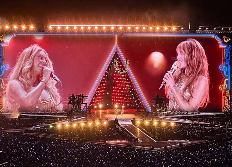 Miley Cyrus surprises fans at Beyoncé’s concert in Paris