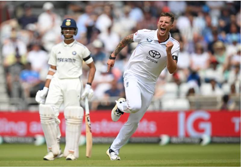  England strike back against India in first Test
