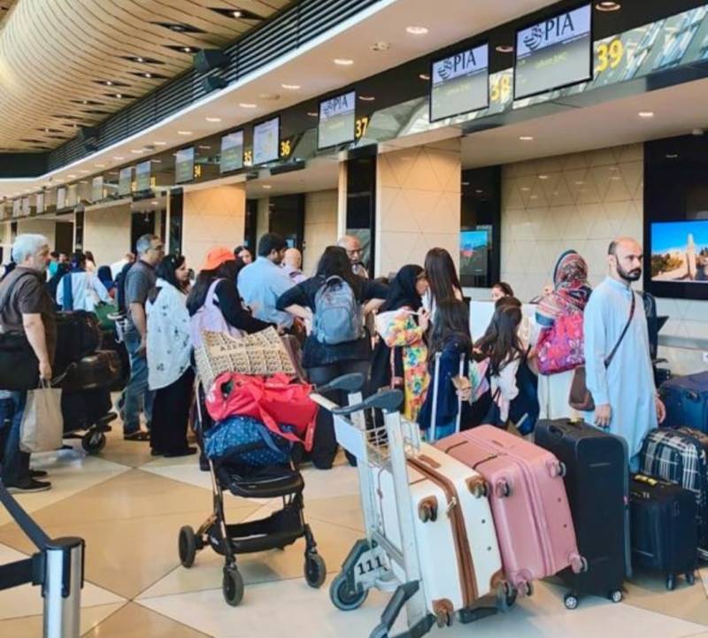 PIA’s special flight brings 121 stranded Pakistanis from Baku to Islamabad