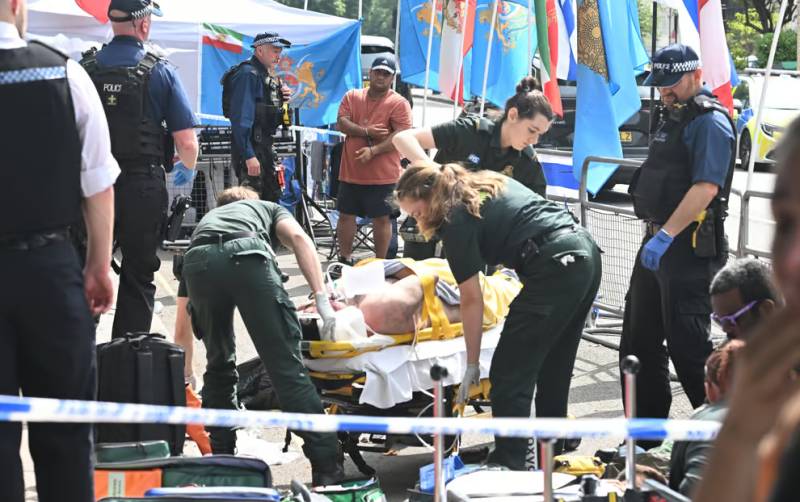 Seven arrested in London over Iran embassy 'altercation'
