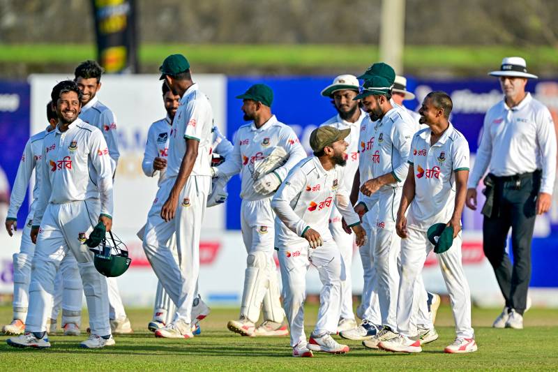 Bangladesh draw first Test with Sri Lanka after rain hampers play