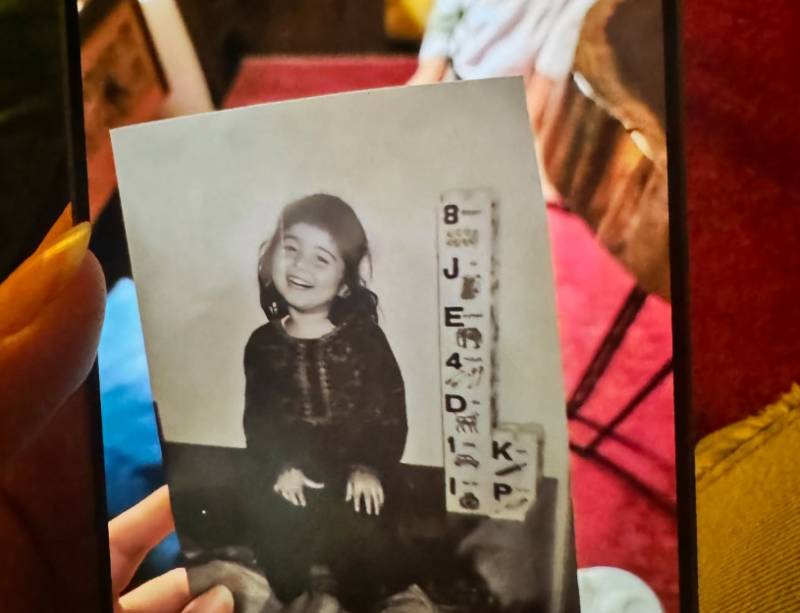 Hania Aamir melts hearts with childhood throwback
