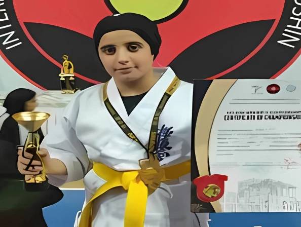 Iran karate star Helena Gholami killed in Israeli airstrike