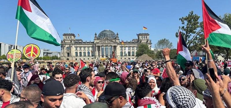 Tens of thousands join pro-Palestinian marches across Europe