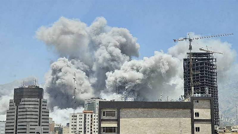 Israel targets Iran Guards, Tehran prison in fresh wave of strikes