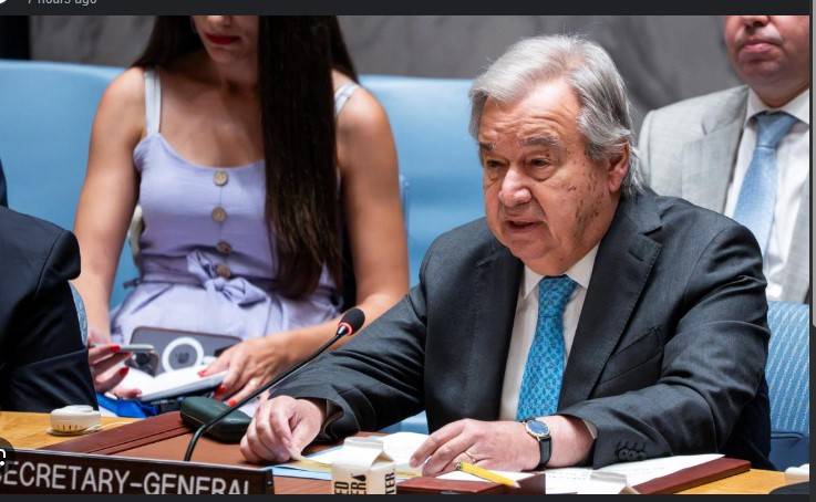 UN chief warns of cycle of retaliation after US bombs Iran