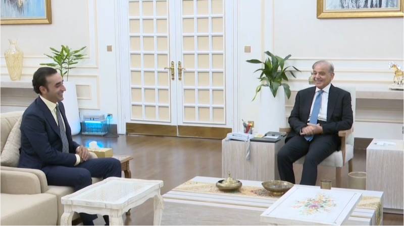 Shehbaz praises Bilawal for exposing India on Europe, US diplomatic tour