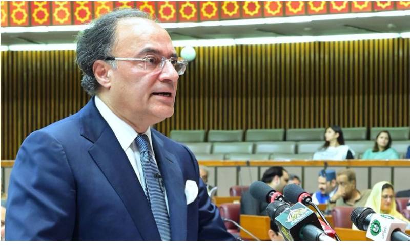 Aurangzeb counts economic gains in NA speech