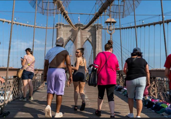 Nearly half the US population face scorching heatwave